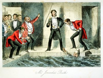 Herra Jorrockss Bath, 1845 tekijältä Unbekannt