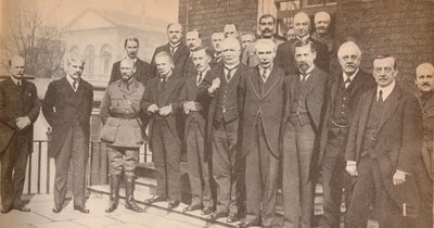 herra Lloyd George, pääministeri ja jotkut hänen kollegoistaan vuosina 1917, 1917, 1935 tekijältä Unbekannt
