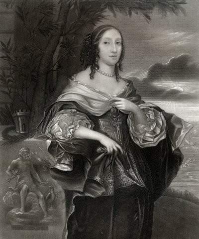 Rouva Claypole Elizabeth Cromwell, Oliver Cromwellin toinen tytär, 1600-luku, 1899 tekijältä Unbekannt