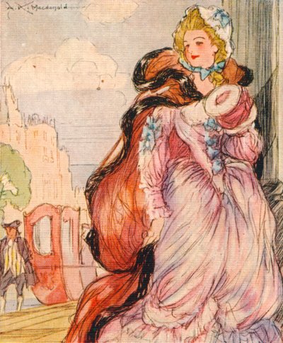 Rouva Fitzherbert, Yhdistyneen kuningaskunnan tulevan kuninkaan George IV:n pitkäaikainen kumppani, 1937. tekijältä Unbekannt
