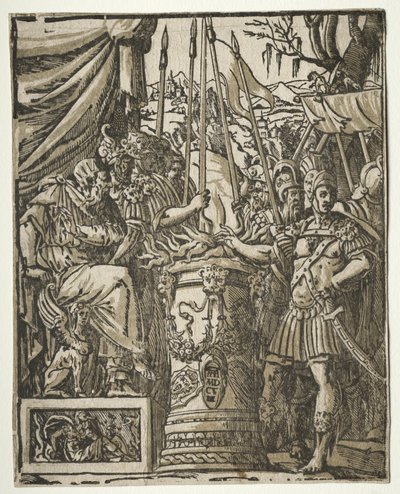 Mucius Scaevola, 1608 tekijältä Unbekannt