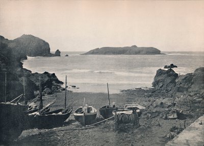 Mullion Cove - Näytetään Mullion Island, 1895 tekijältä Unbekannt