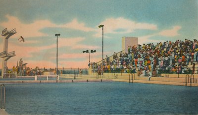 Kunnallinen uima-allas, Barranquilla, 1940-luku tekijältä Unbekannt