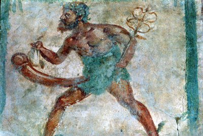 Merkuriuksen seinämaalaus, Pompei, Italia tekijältä Unbekannt