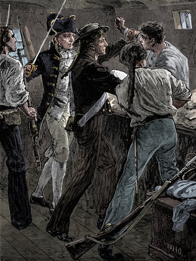 Bountyn miehistön kapina, 1789 1800-luvun loppu tekijältä Unbekannt