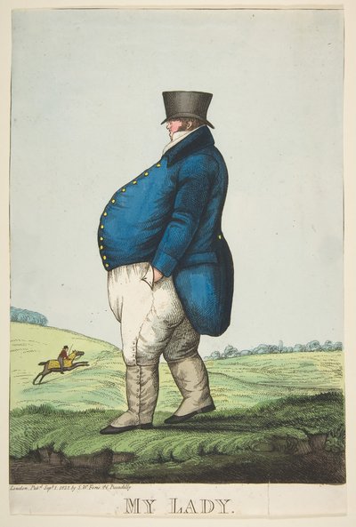 My Lady, 1. syyskuuta 1821. tekijältä Unbekannt