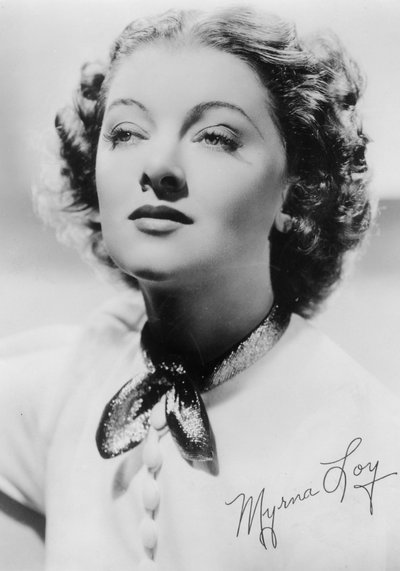 Myrna Loy 1905-1993, yhdysvaltalainen näyttelijä, 1930-luku tekijältä Unbekannt