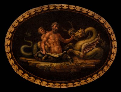 Mytologinen kohtaus, 1700-luku. tekijältä Unbekannt