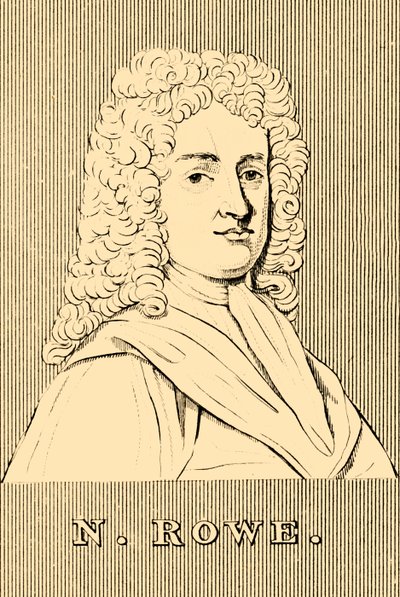 N. Rowe, 1674-1718, 1830. tekijältä Unbekannt