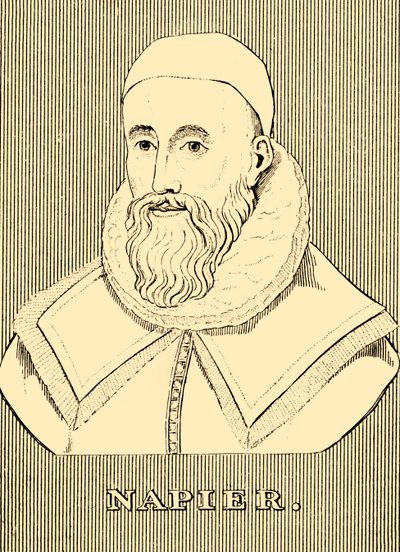Napier, 1550-1617, 1830. tekijältä Unbekannt