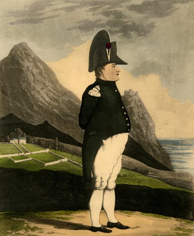 Napoleon Bonaparte, 1816, 1921. tekijältä Unbekannt