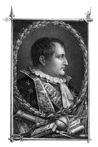 Napoleon Bonaparte, ranskalainen kenraali ja keisari tekijältä Unbekannt