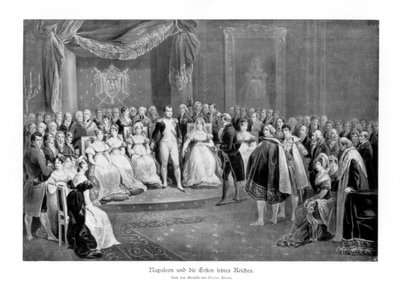Napoleon ja hänen ensimmäinen valtakuntansa, c1804-1814 tekijältä Unbekannt