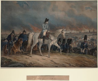 Napoleons Retreat Moskovasta, 1847 tekijältä Unbekannt