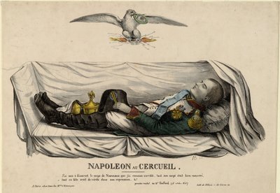 Napoleonin arkku, n. 1840 tekijältä Unbekannt
