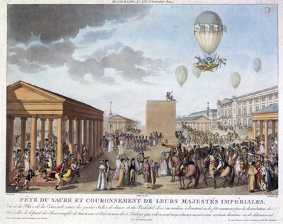 Napoleonin kruunajaiset 3. joulukuuta 1804 tekijältä Unbekannt