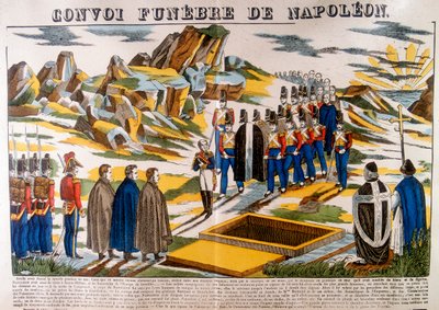 Napoleonin hautauskortegio, St Helena, 1821 1826 tekijältä Unbekannt