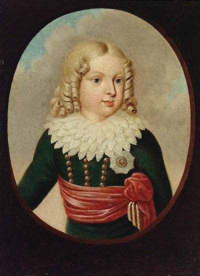 Napoléon François Bonaparte, Reichstadtin herttua, Rooman kuningas 1811-1832, noin 1825. tekijältä Unbekannt