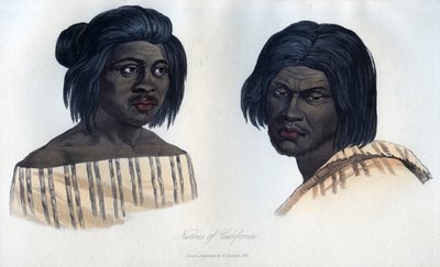 Kalifornian alkuperäisasukkaat, 1848 tekijältä Unbekannt