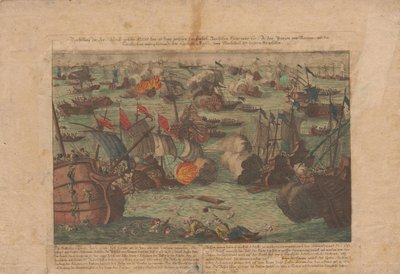 Meritaistelu Venäjän ja ottomaanien laivaston välillä Mustallamerellä 28. ja 29. kesäkuuta 1788 1788. tekijältä Unbekannt
