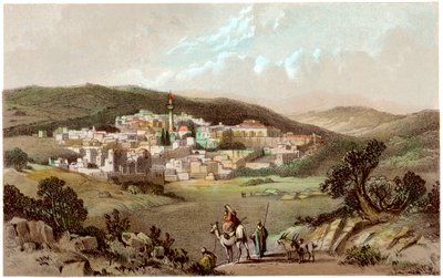 Nasaret, Israel, 1800-luku tekijältä Unbekannt