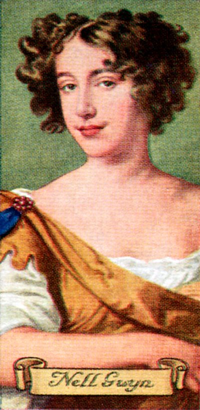 Nell Gwyn, otettu savukekorttisarjasta, 1935 tekijältä Unbekannt