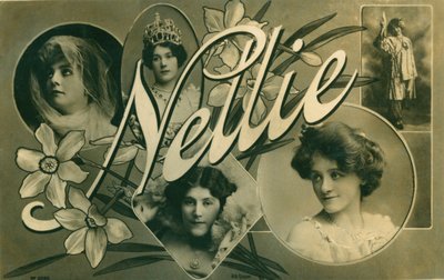 Nellie, edvardiaanisen näyttelijän Nellie Stewartin postikortti tekijältä Unbekannt