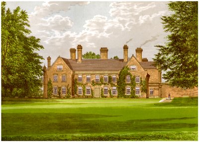 Nether Hall, Suffolk, Greenen perheen koti, vuodelta 1880 tekijältä Unbekannt