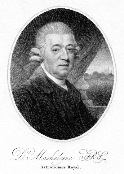 Nevil Maskelyne, englantilainen tähtitieteilijä, 1804 tekijältä Unbekannt