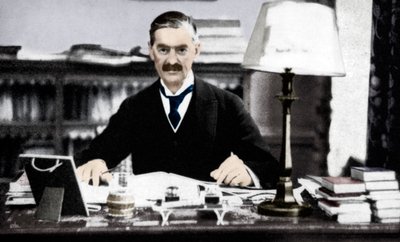 Neville Chamberlain 1869-1940, Britannian pääministeri, 1930-luku 1936 tekijältä Unbekannt