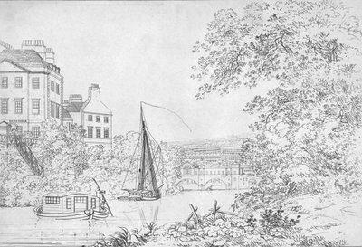 Uusi silta, Bath, 1788 tekijältä Unbekannt