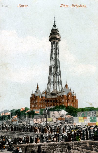 Uusi Brighton Tower, Wallasey, Cheshire, c1898-c1921 tekijältä Unbekannt