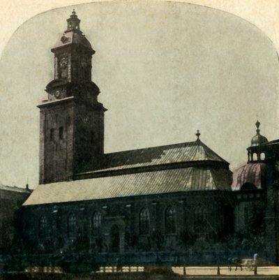 Uusi kirkko, Bergen, Norja, 1900. tekijältä Unbekannt