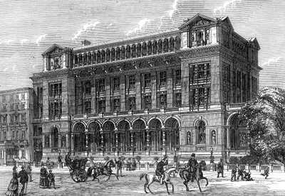 Uudet tiedekoulut, South Kensington, Lontoo, 1800-luku tekijältä Unbekannt