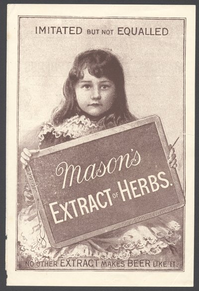 Newball & Mason -yrttiuute, 1890-luku tekijältä Unbekannt