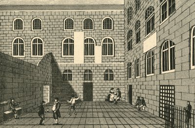 Newgate, Inner Court, 1700-luku, 1925. tekijältä Unbekannt