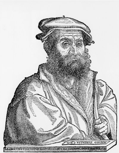 Niccolo Tartaglia, italialainen matemaatikko ja mekaanikko, 1550-luku tekijältä Unbekannt
