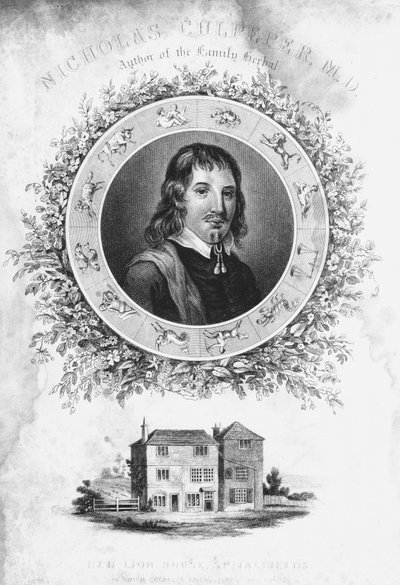 Nicholas Culpepper, c1650 1800-luku tekijältä Unbekannt