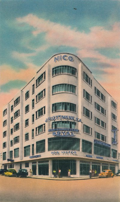 Nico Building, Omistajat: P. & M. Matera, Barranquilla, 1940-luku tekijältä Unbekannt