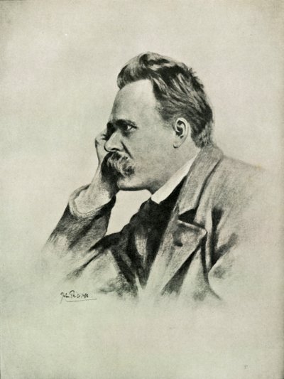 Nietzsche, 1919. tekijältä Unbekannt