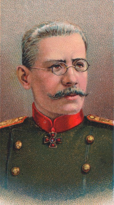 Nikolai Vladimirovich Ruzsky 1854-1918, Venäjän ensimmäisen maailmansodan kenraali, 1917 tekijältä Unbekannt