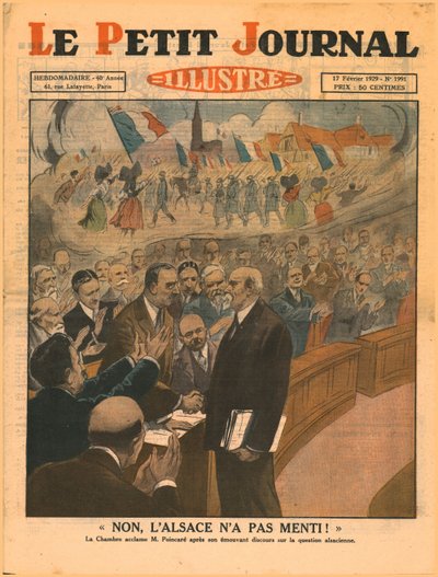 Ei, Alsace ei valehdellut!, 1929. tekijältä Unbekannt