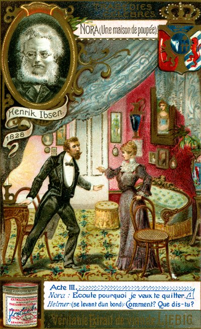 Henrik Ibsenin Nora Nukketalo, v. 1900 tekijältä Unbekannt