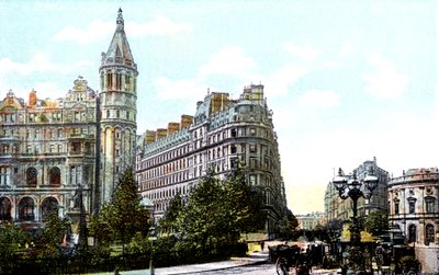 Northumberland Avenue, Lontoo, 1900-luku tekijältä Unbekannt