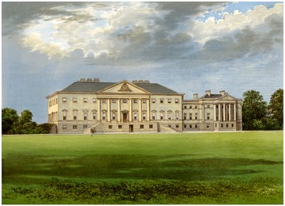 Nostell Priory, Yorkshire, Winn-perheen koti, vuodelta 1880 tekijältä Unbekannt