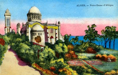 Notre Dame dAfrique, Alger, Algeria, 1900-luvun alku tekijältä Unbekannt