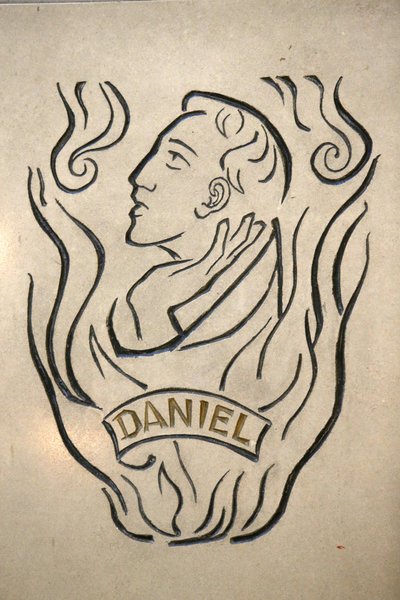 Notre Dame de Francen katolinen kirkko, Lontoo. Profeetta Daniel, Lontoo, Iso-Britannia tekijältä Unbekannt