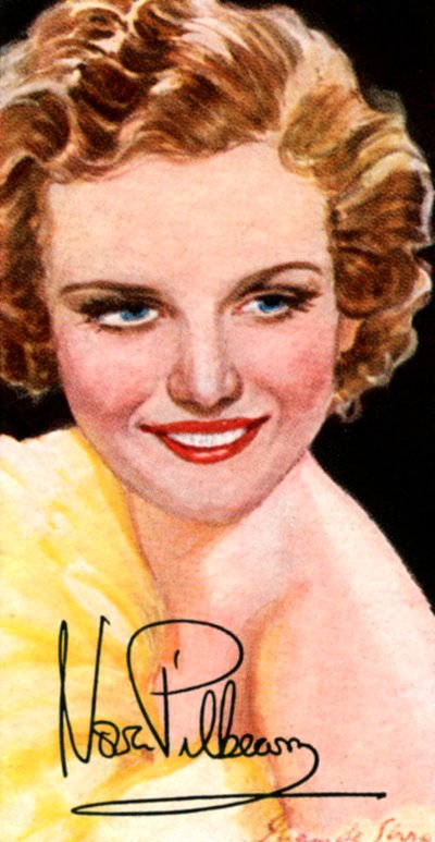 Nova Margery Pilbeam, 1919-, brittiläinen teatteri- ja elokuvanäyttelijä, 1900-luku tekijältä Unbekannt