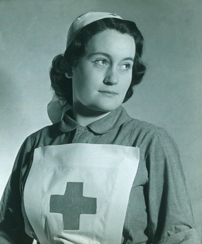 Sairaanhoitaja, 1940-luku. tekijältä Unbekannt