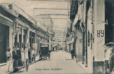 Bishop Street, Havanna, 1910 tekijältä Unbekannt